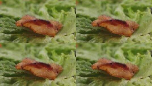 美食韩式烤肉高清在线视频素材下载