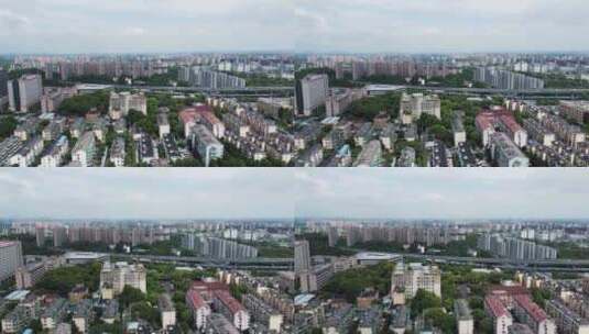 杭州富阳区 交通枢纽高清在线视频素材下载