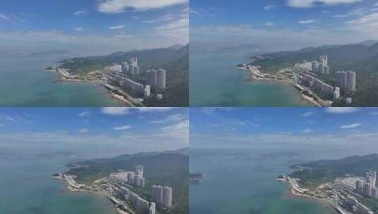 惠州巽寮湾航拍高清在线视频素材下载