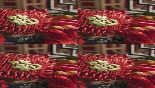 新年春节红包装饰品高清在线视频素材下载