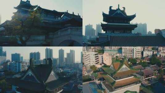 粤剧博物馆 古代 古代建筑 广州市地标高清在线视频素材下载