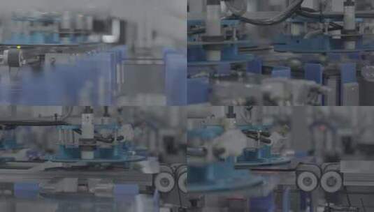 太阳能光伏电池生产车间智能制造工厂01高清在线视频素材下载