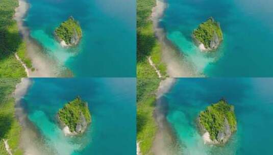 菲律宾巴拉望埃尔尼多的布卡尔岛高清在线视频素材下载