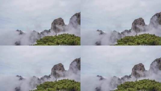 【8k】黄山云海延时高清在线视频素材下载