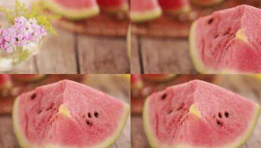 西瓜夏季水果美食 (20)高清在线视频素材下载