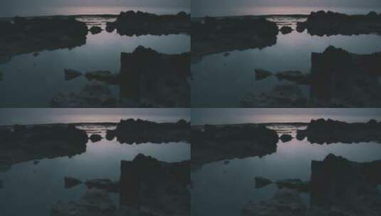 日落黄昏景观特写高清在线视频素材下载