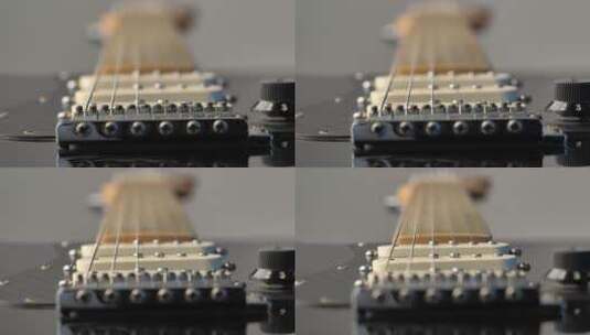 电吉他的部件高清在线视频素材下载