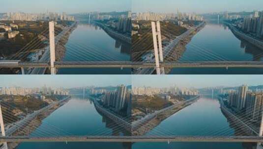 重庆高家花园航拍视频高清在线视频素材下载