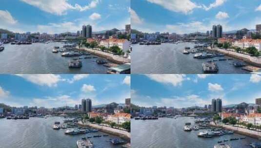 4K 航拍 惠州 大亚湾 风景高清在线视频素材下载