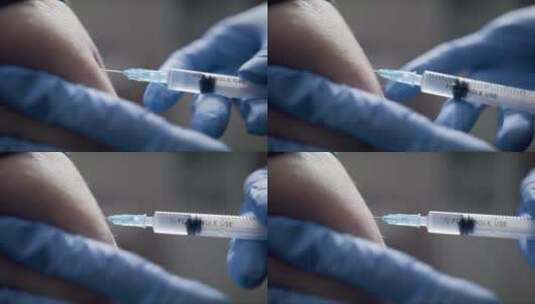 疫苗注射高清在线视频素材下载