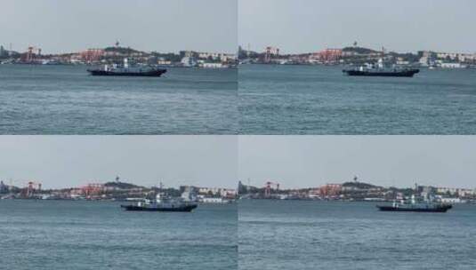 海岛港口码头海洋海景风光高清在线视频素材下载