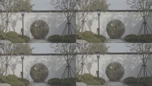 中式园林-合院别墅-中式房产高清在线视频素材下载