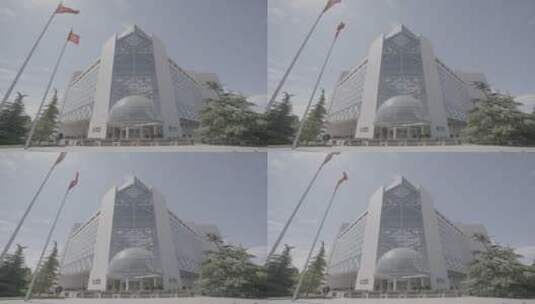 中国银行旗帜高清在线视频素材下载