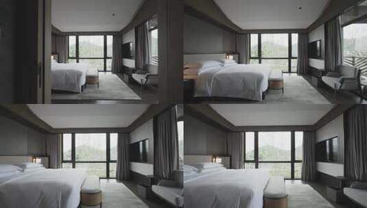 酒店卧室高清在线视频素材下载