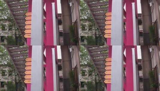 重庆鹅岭二厂景区人文风光高清在线视频素材下载