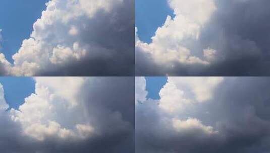 天空云朵飘动白云延时高清在线视频素材下载