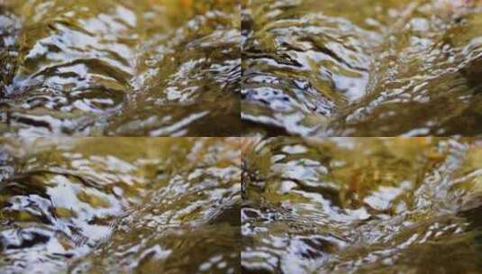 山区自然山泉水瀑布流水升格高清原创空境高清在线视频素材下载