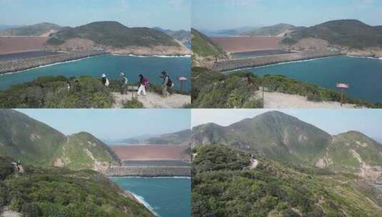 香港麦理浩径破边洲高清在线视频素材下载