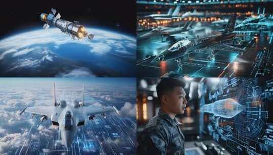 中国军事力量大国重器武器装备航母战斗机高清在线视频素材下载