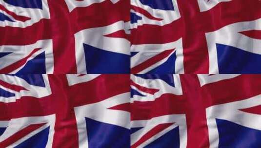英国国旗高清在线视频素材下载
