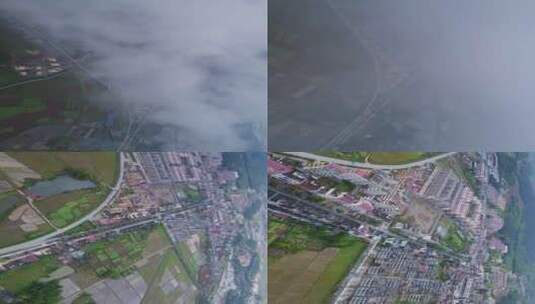 云层上的风景，晴不知夏去，一雨方知秋深高清在线视频素材下载