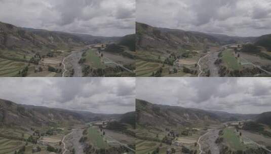合集甘孜藏族自治州墨石公园航拍高清在线视频素材下载