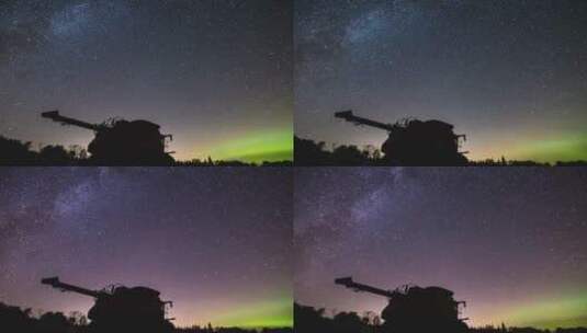天空的星星高清在线视频素材下载