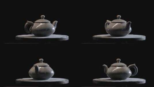 茶壶茶杯高清在线视频素材下载