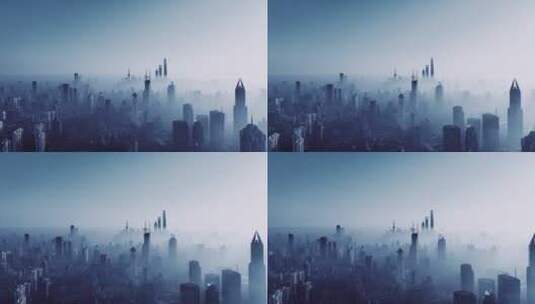 雾都上海高清在线视频素材下载