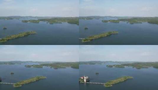 湖北城市风光旅游景点航拍高清在线视频素材下载