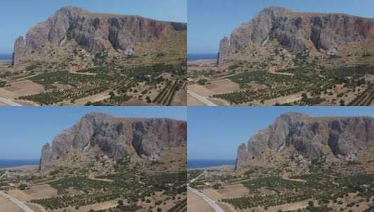 在西西里岛的优美景观高清在线视频素材下载