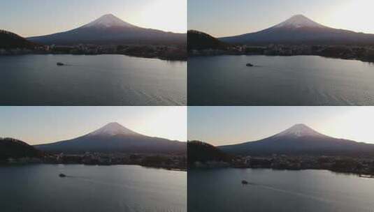 日本富士山景观拍摄高清在线视频素材下载