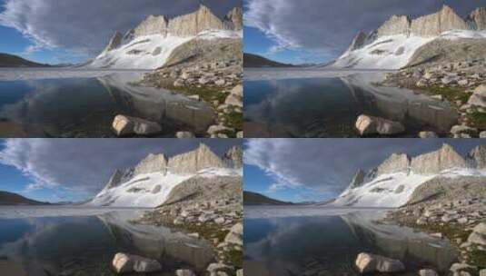罗伊斯峰的倒影高清在线视频素材下载