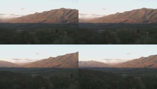山脉的景观高清在线视频素材下载