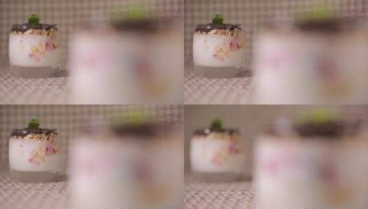 喝盆栽酸奶 (5)高清在线视频素材下载