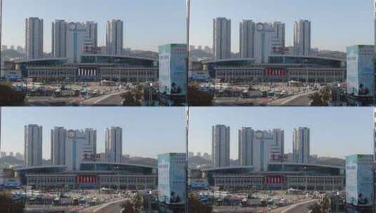 航拍贵阳城市宣传片地标建筑高清在线视频素材下载