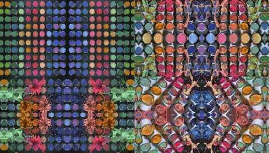 239 4K时尚彩色油漆泼洒背景高清在线视频素材下载