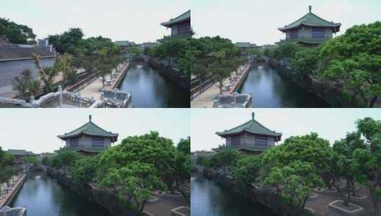 广州宝墨园空镜头高清在线视频素材下载