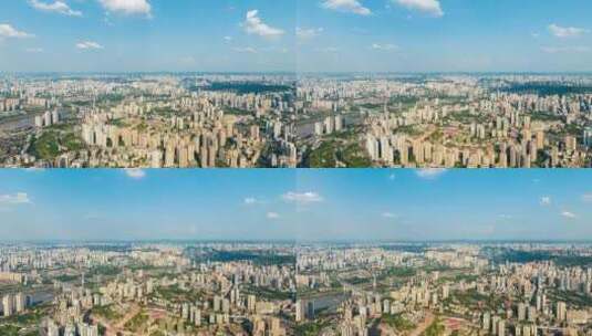 重庆城市全景航拍延时高清在线视频素材下载
