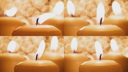 燃烧希望的蜡烛火焰正能量高清在线视频素材下载