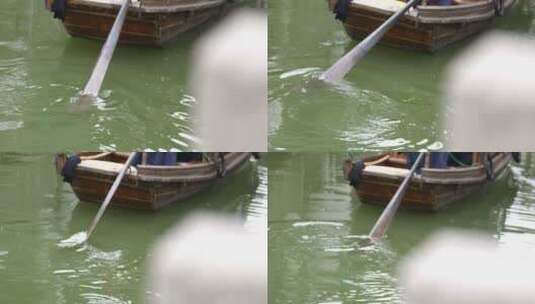 春天 游船 水桨 3高清在线视频素材下载