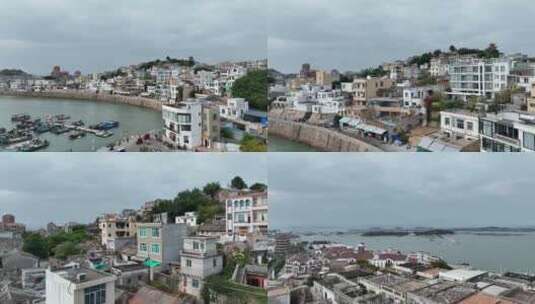 福建省漳州市东山南门湾景区航拍高清在线视频素材下载