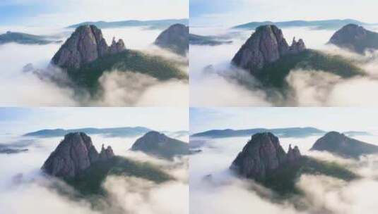 牙克石巴林喇嘛山风景区高清在线视频素材下载