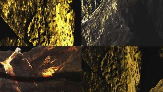 乌木 金丝楠木 神木 千年乌木 金色木头高清在线视频素材下载