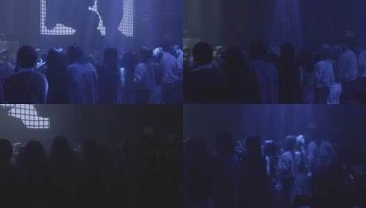 北上广深城市酒吧夜店蹦迪跳舞4K实拍高清在线视频素材下载