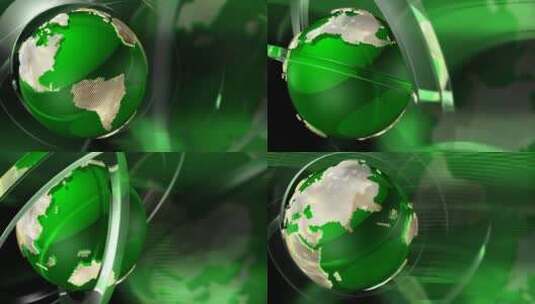 绿色地球高清在线视频素材下载