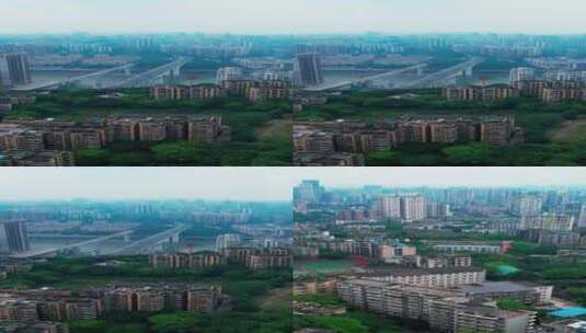 视频合集航拍重庆城市建筑竖屏航拍高清在线视频素材下载