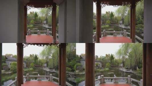 武汉硚口区园博园广州园风景高清在线视频素材下载