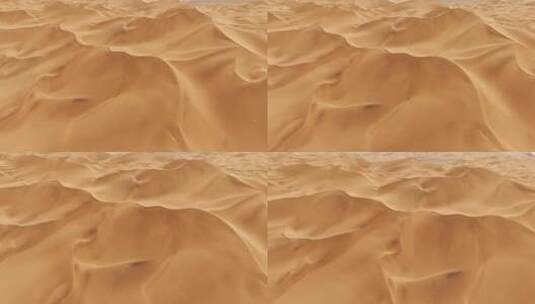 航拍塔克拉玛干沙漠高清在线视频素材下载