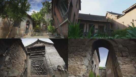 乡村古建筑老房子高清在线视频素材下载